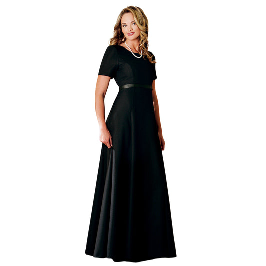 Luxury Crepe Empire Dress