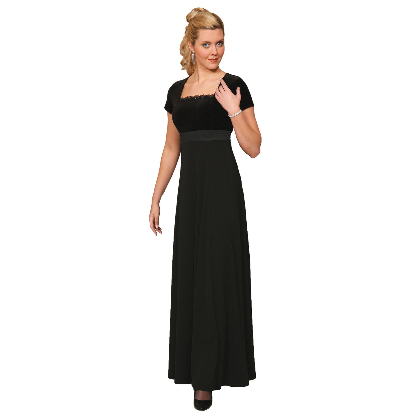 Empire and Cap Sleeve Dress