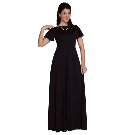 Juliet Dress with Flutter Sleeves