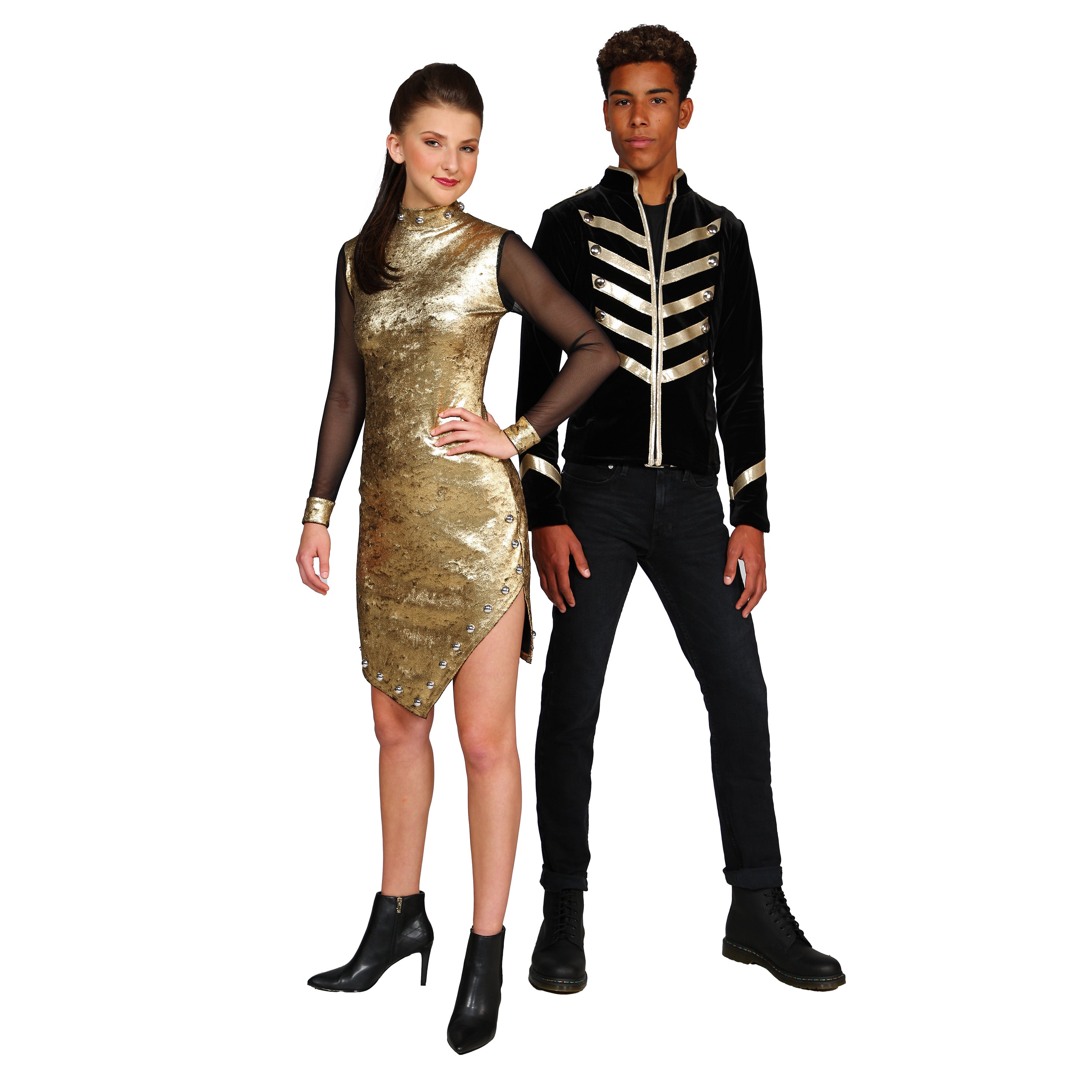 Gold Couples Look Dance Sophisticates Gold Couples Look Dance Sophisticates