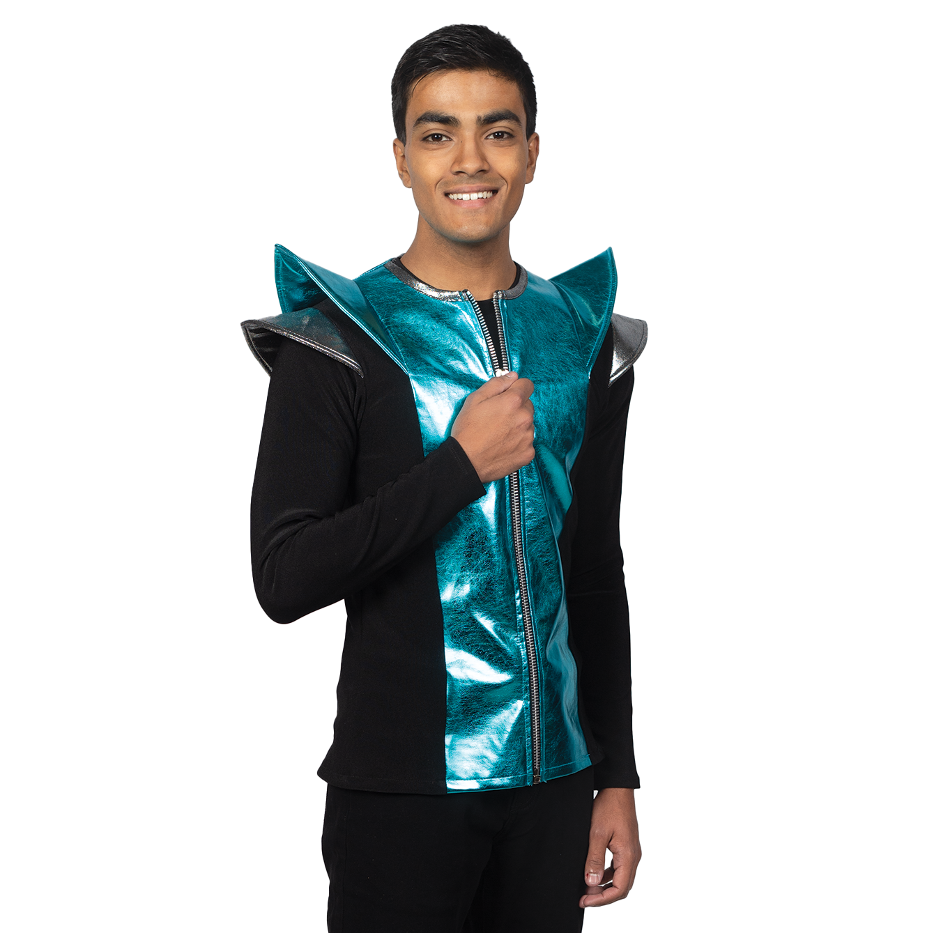 Mens Futuristic Structured Jacket