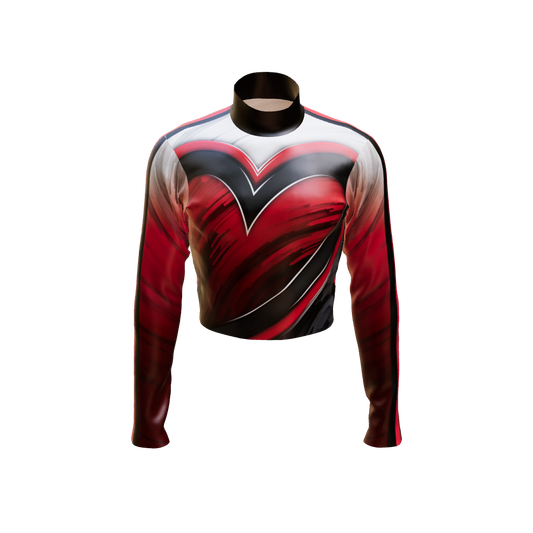 Emotion Band Top - Engineered Print