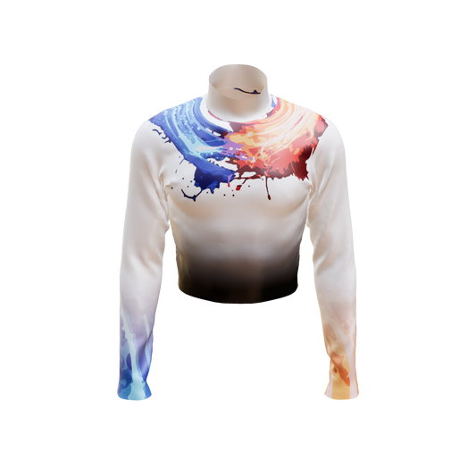 Emotion Band Top - Engineered Print