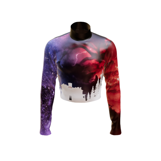 Emotion Band Top - Engineered Print