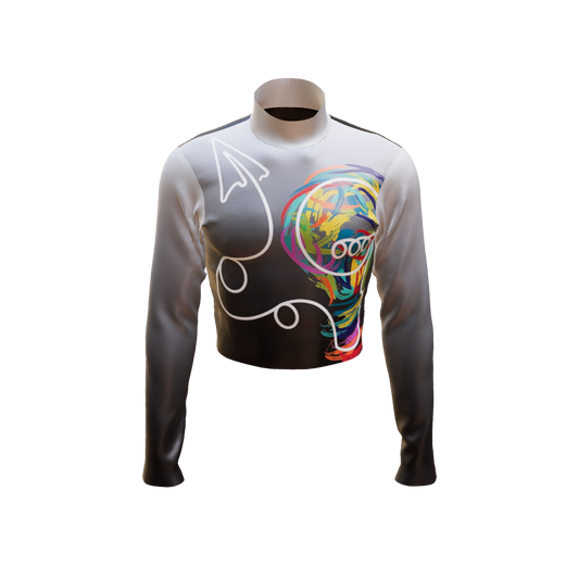 Emotion Band Top - Engineered Print