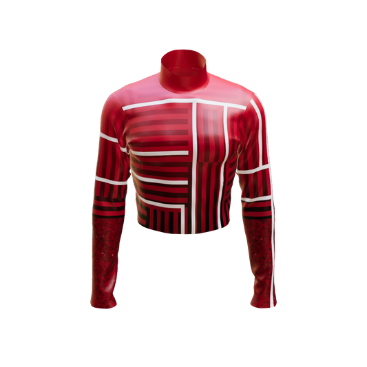 Emotion Band Top - Engineered Print