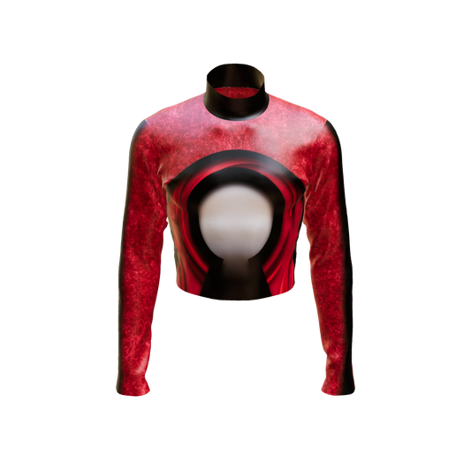 Emotion Band Top - Engineered Print