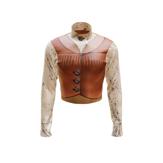 Emotion Band Top - Engineered Print