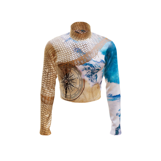Emotion Band Top - Engineered Print