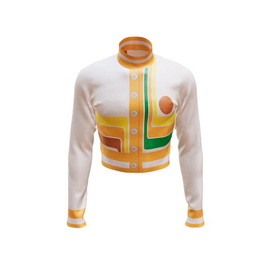 Emotion Band Top - Engineered Print