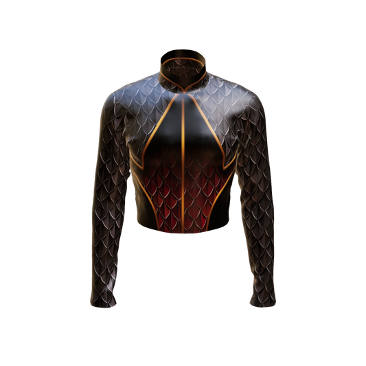 Emotion Band Top - Engineered Print