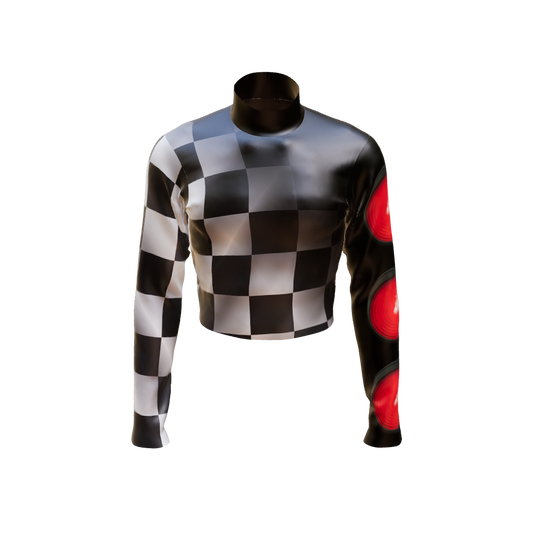 Emotion Band Top - Engineered Print