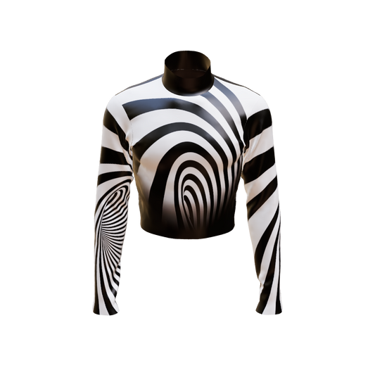 Emotion Band Top - Engineered Print