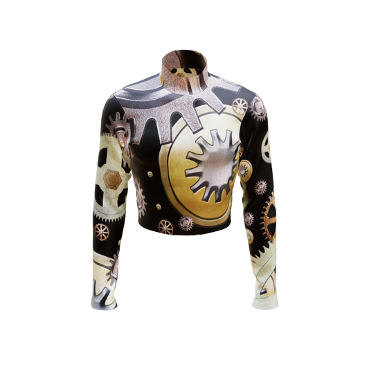 Emotion Band Top - Repeating Print