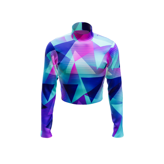 Emotion Band Top - Repeating Print