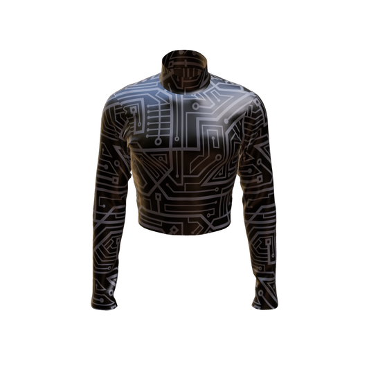 Emotion Band Top - Engineered Print