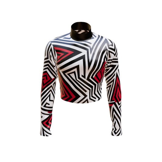 Emotion Band Top - Engineered Print