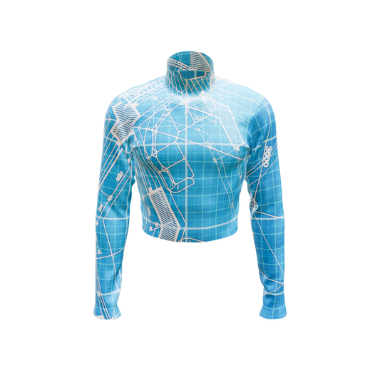 Emotion Band Top - Repeating Print