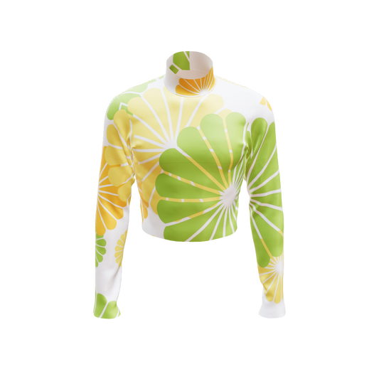 Emotion Band Top - Repeating Print