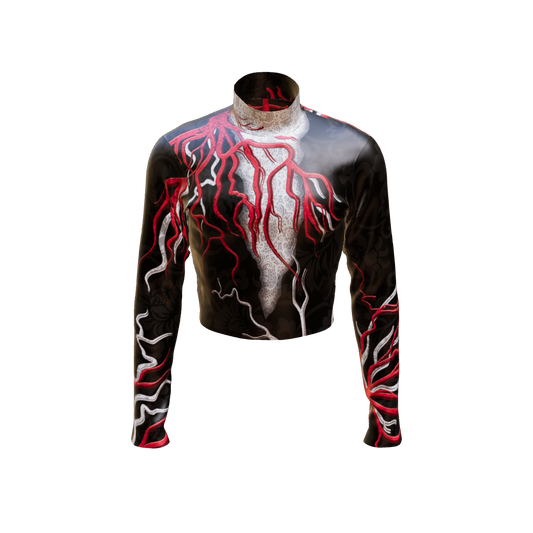 Emotion Band Top - Engineered Print