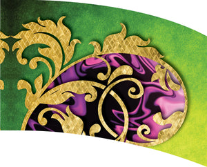 Curved Rectangle Flag DP2170