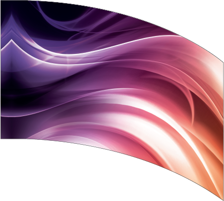 Curved Rectangle Flag DP2033