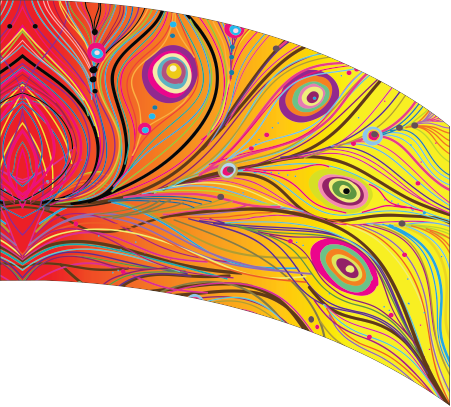 Curved Rectangle Flag DP2050