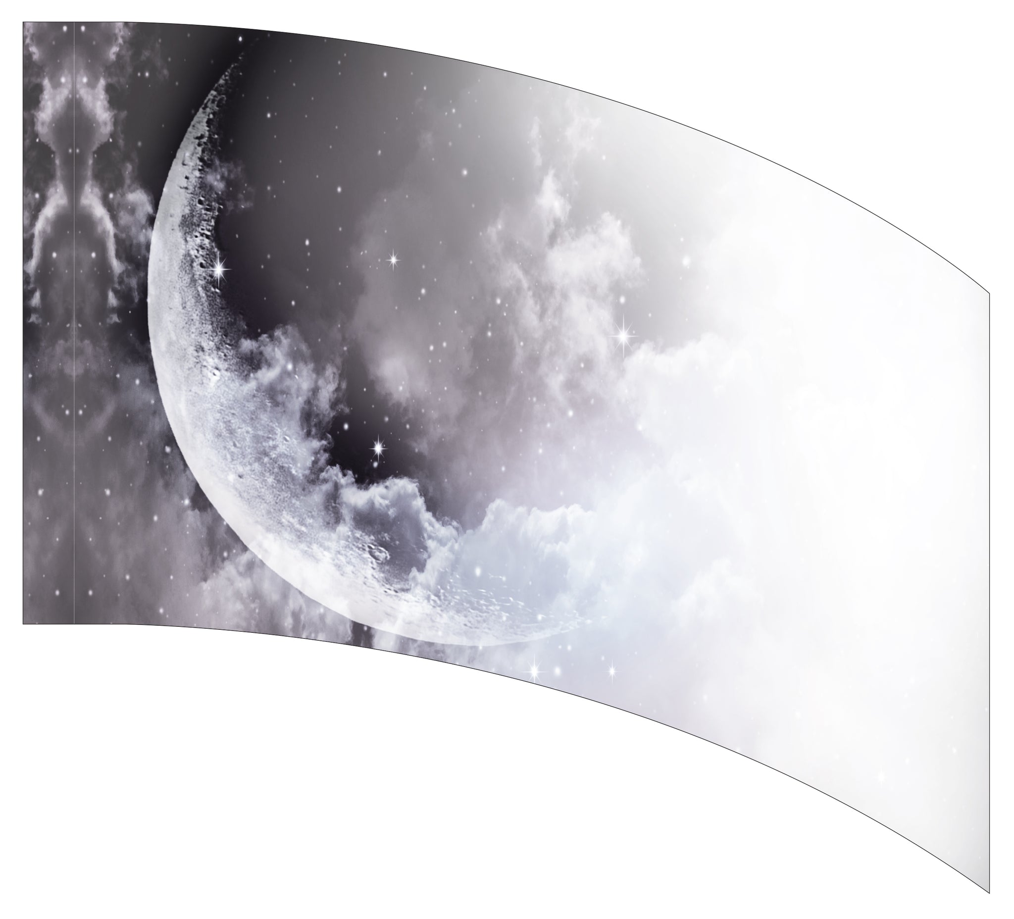 Curved Rectangle Flag DP2136