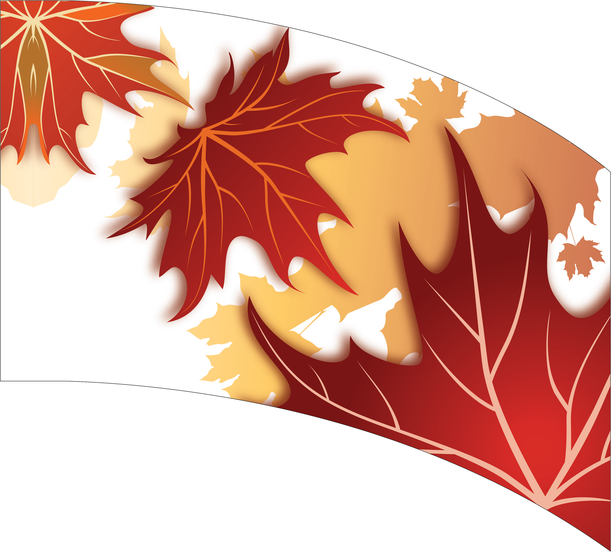 Curved Rectangle Flag DP2167