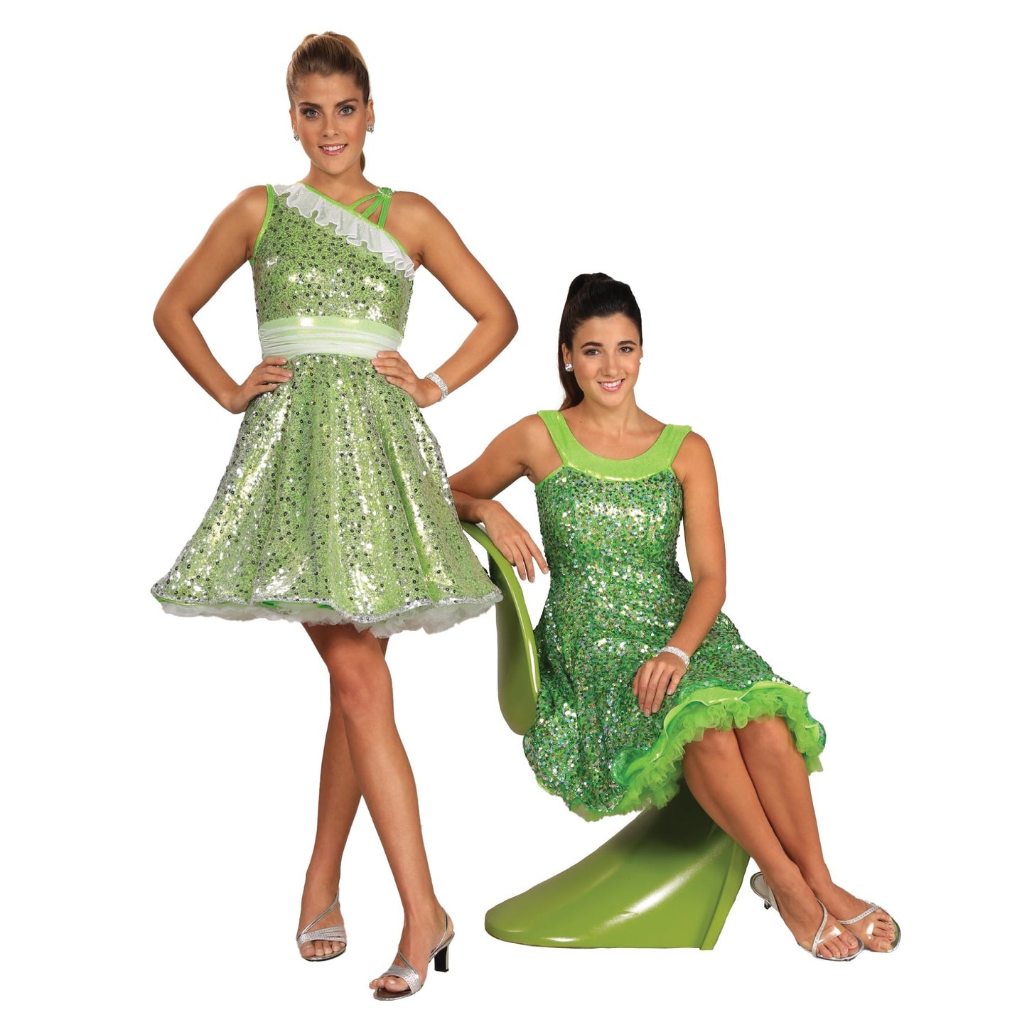 Sequin Petticoat Dresses