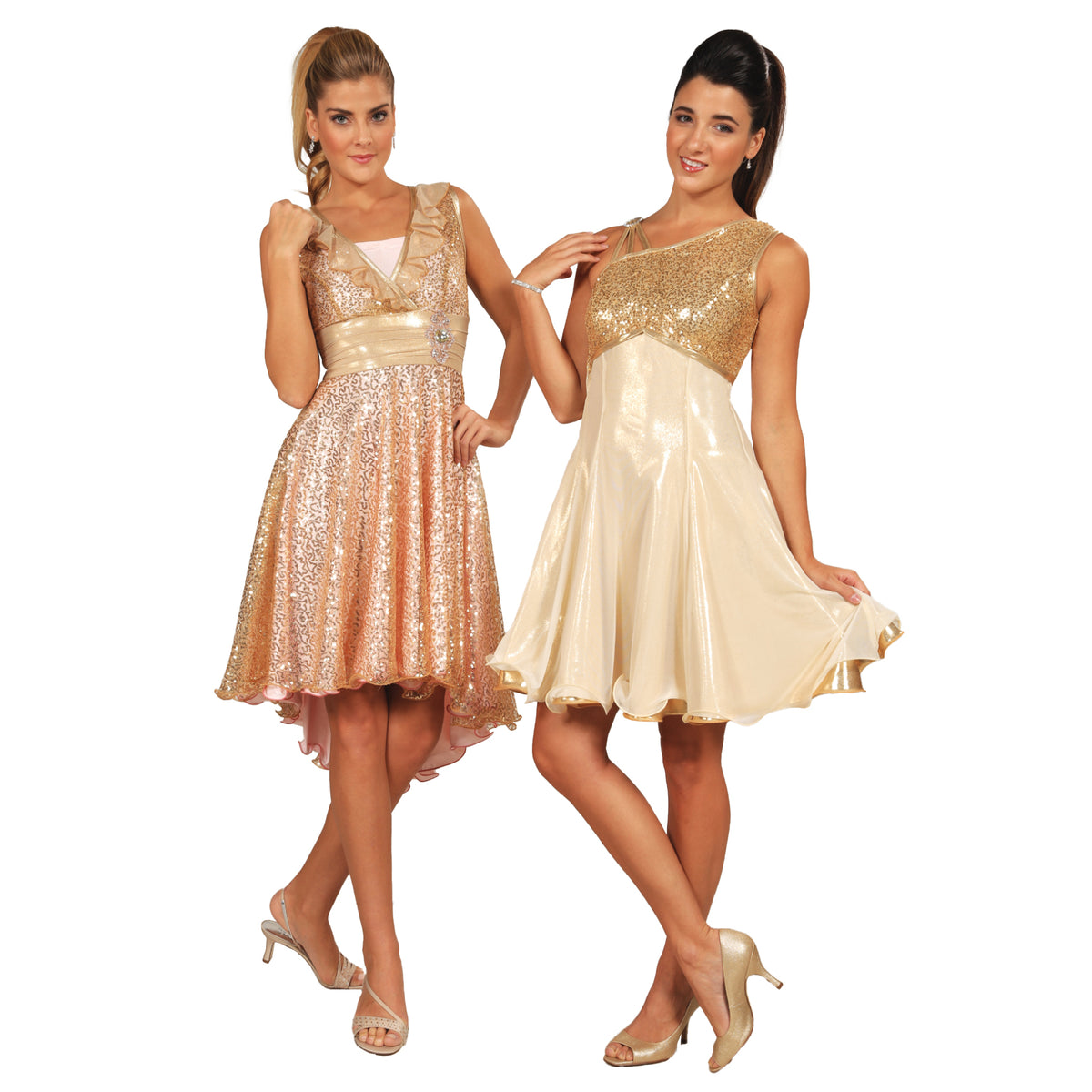 gold sequin dance dress Dresses Size:EU46 Sally's dress. The Nightmare free home Category_Clothing/Dresses/Maxi