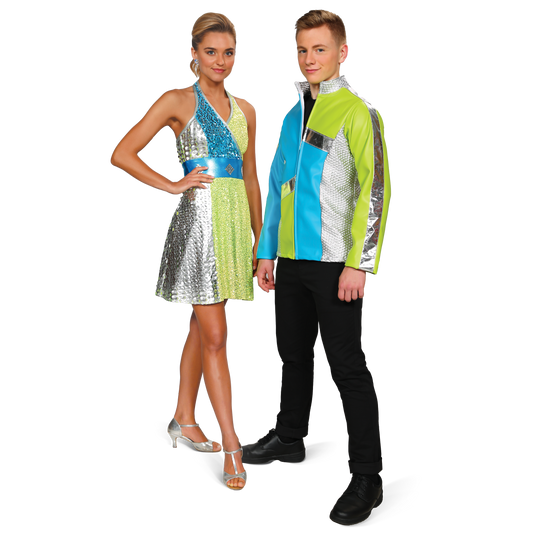 Couples Reflective Neon Look