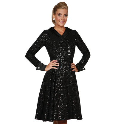 Asymmetrical Sequin Dress & Sequin Tearaway Dress Dance Sophisticates Asymmetrical Sequin Dress & Sequin Tearaway Dress Dance Sophisticates