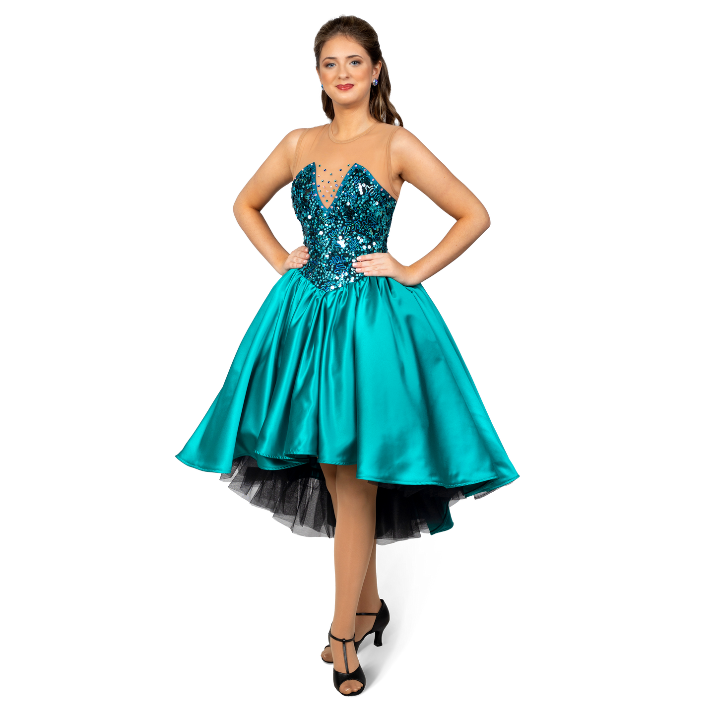 Sequin Bodice Dress