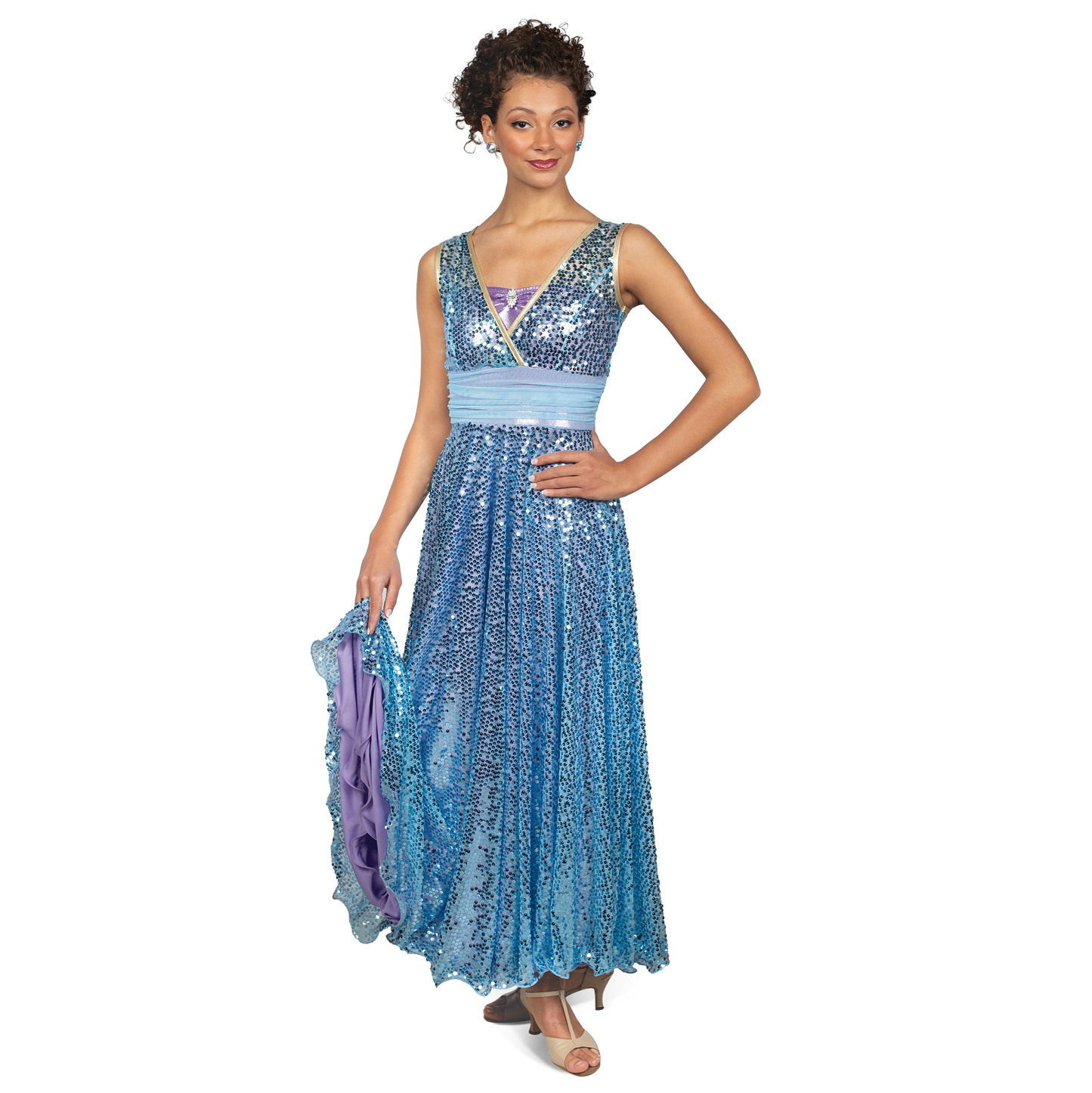 Full Length Sequin Dress