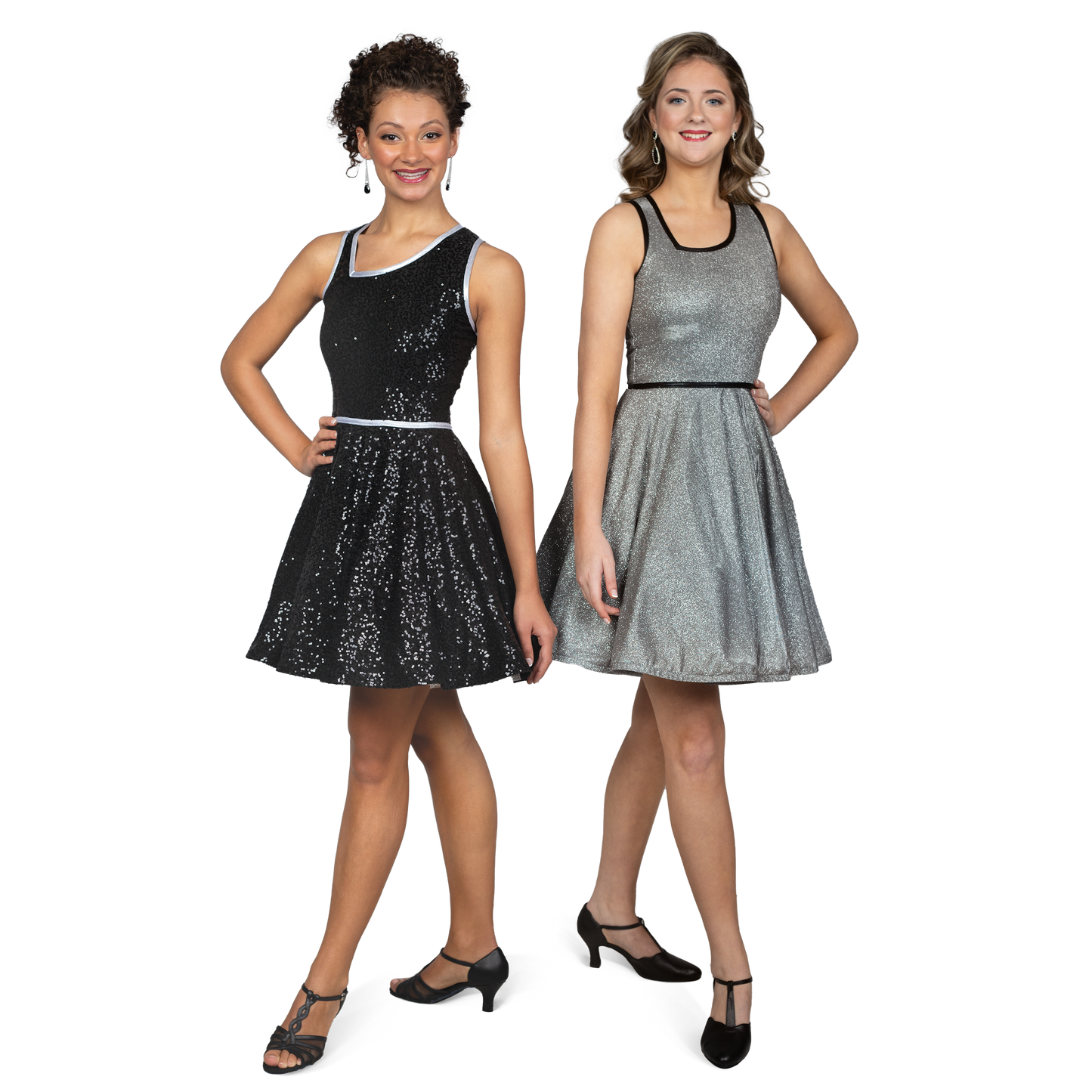 Sequin and Glitter Dresses