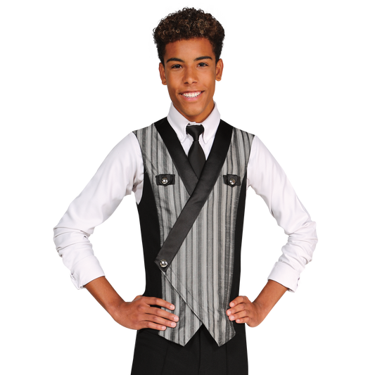 Mens Stripe Vest