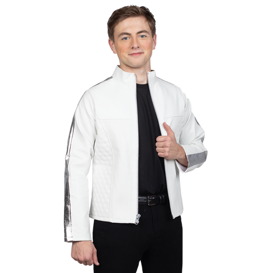 Mens Faux Leather Jacket