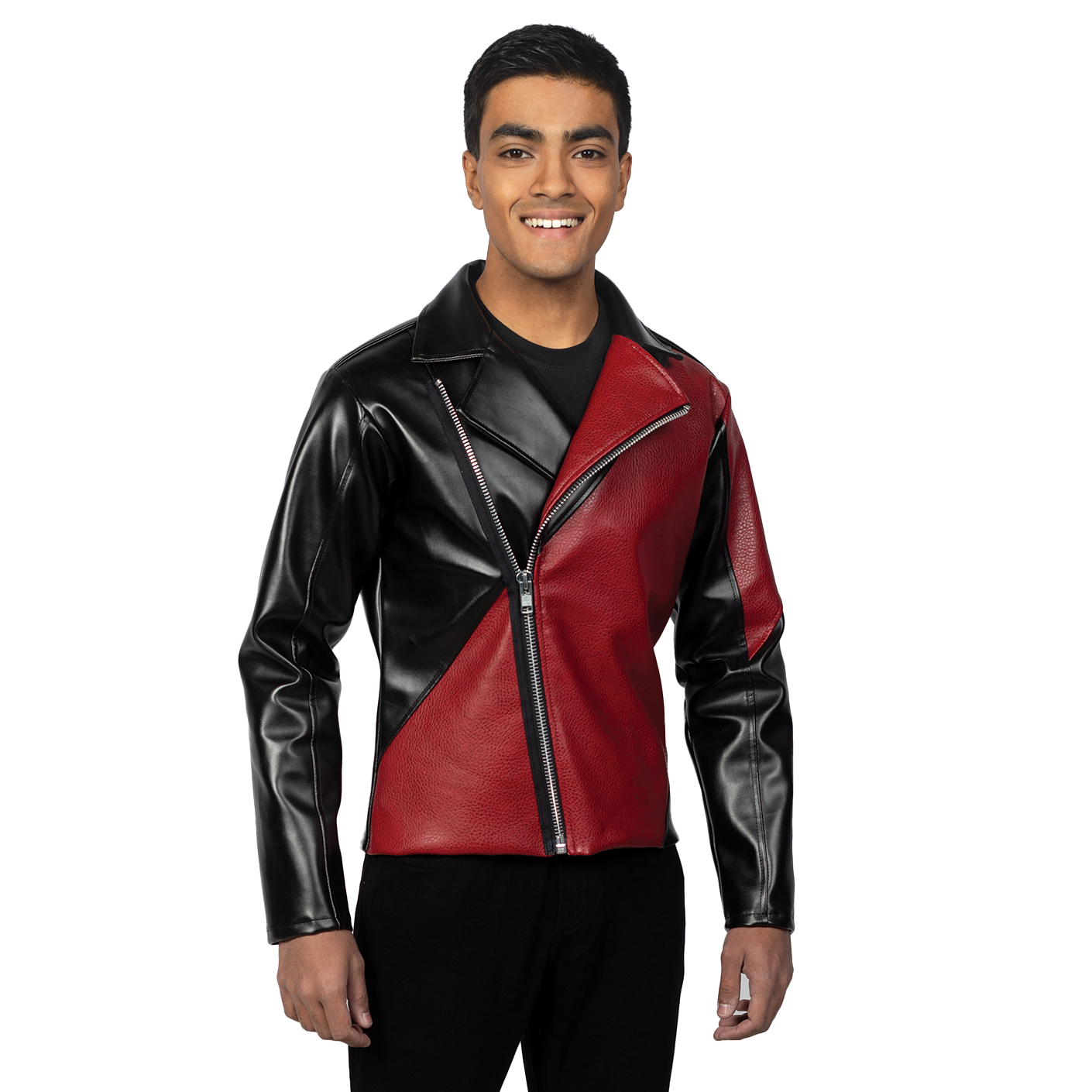Mens Faux Leather Jacket
