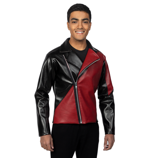 Mens Faux Leather Jacket