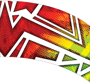 Curved Rectangle Flag DP2233