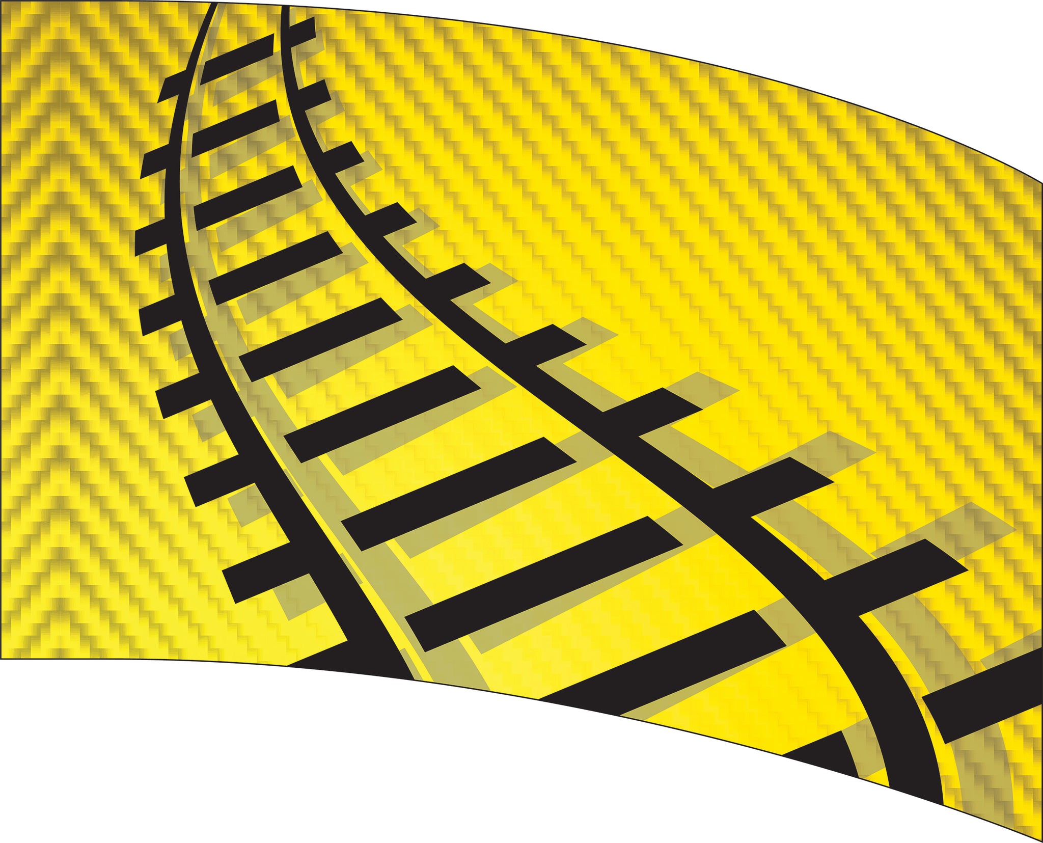 Curved Rectangle Flag DP2234