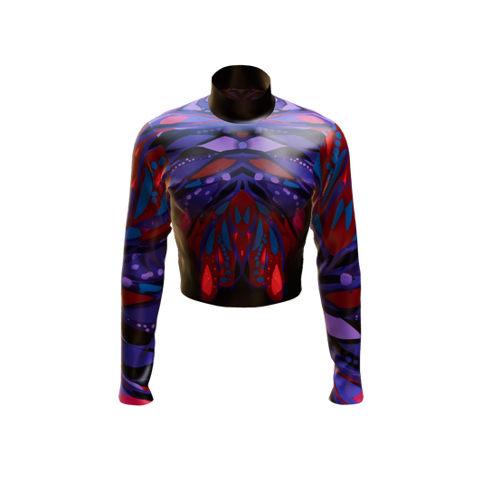 Emotion Band Top - Engineered Print