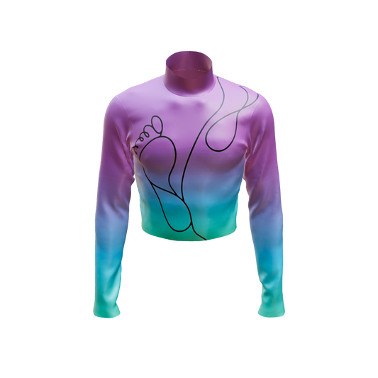 Emotion Band Top - Engineered Print