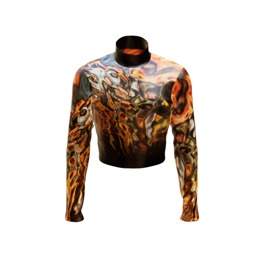 Emotion Band Top - Engineered Print