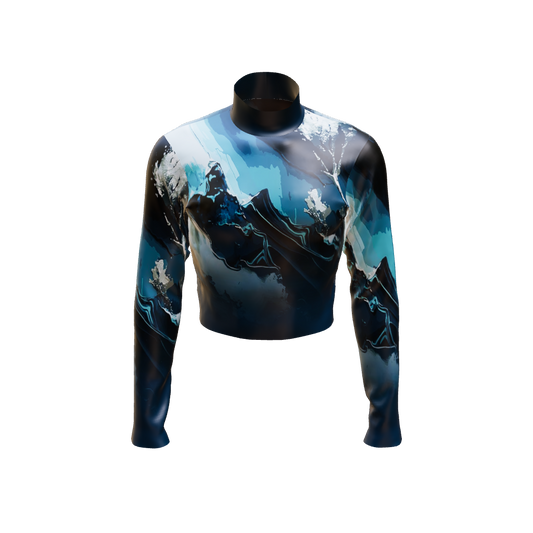 Emotion Band Top - Engineered Print