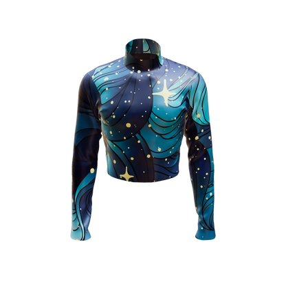 Emotion Band Top - Engineered Print