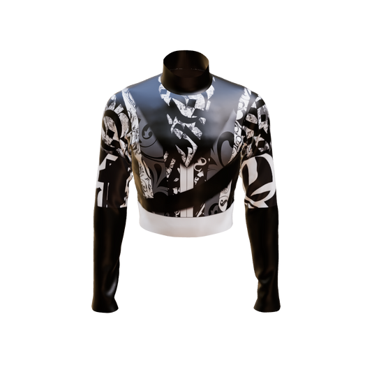 Emotion Band Top - Engineered Print