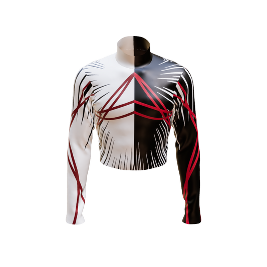 Emotion Band Top - Engineered Print