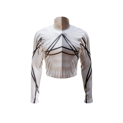 Emotion Band Top - Engineered Print